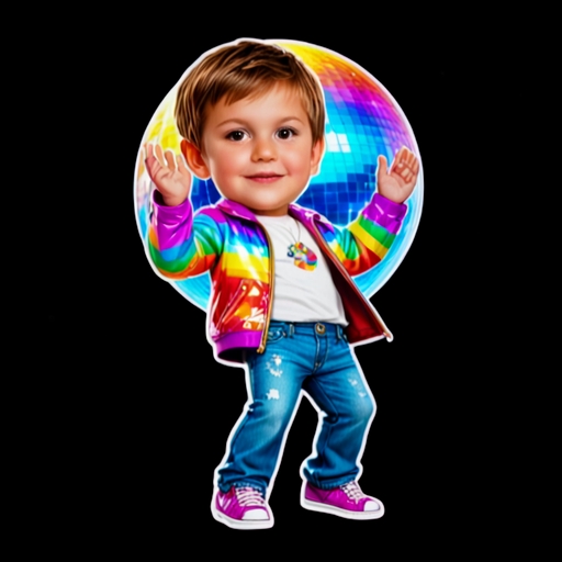 Disco Fever - Travel and Place sticker for WhatsApp and Telegram