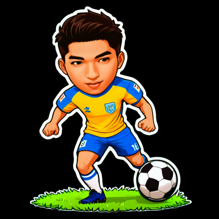 Passing the ball - Activity sticker for WhatsApp and Telegram