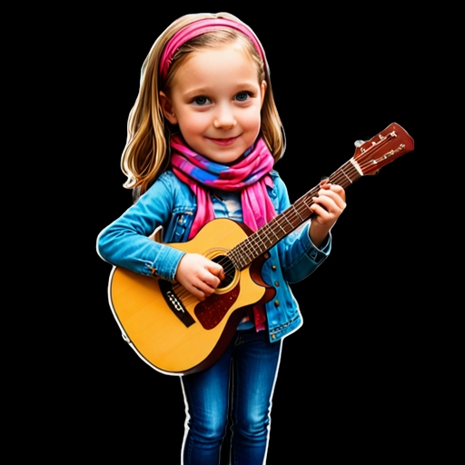 Street Musician - Travel and Place sticker for WhatsApp and Telegram