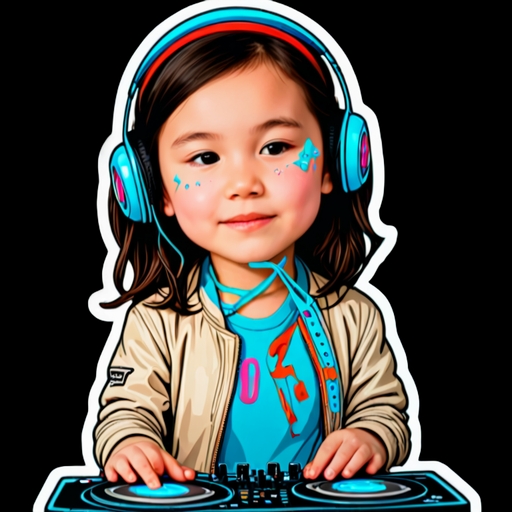 Electronic Beat - Travel and Place sticker for WhatsApp and Telegram