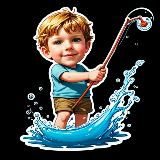 Fisherman's Catch - Activity sticker for WhatsApp and Telegram