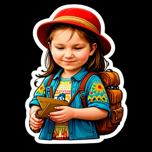 Souvenir Hunting - Travel and Place sticker for WhatsApp and Telegram