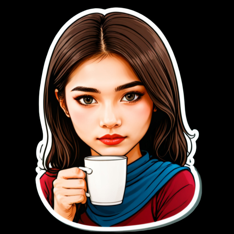 Morning Coffee - Activity sticker for WhatsApp and Telegram