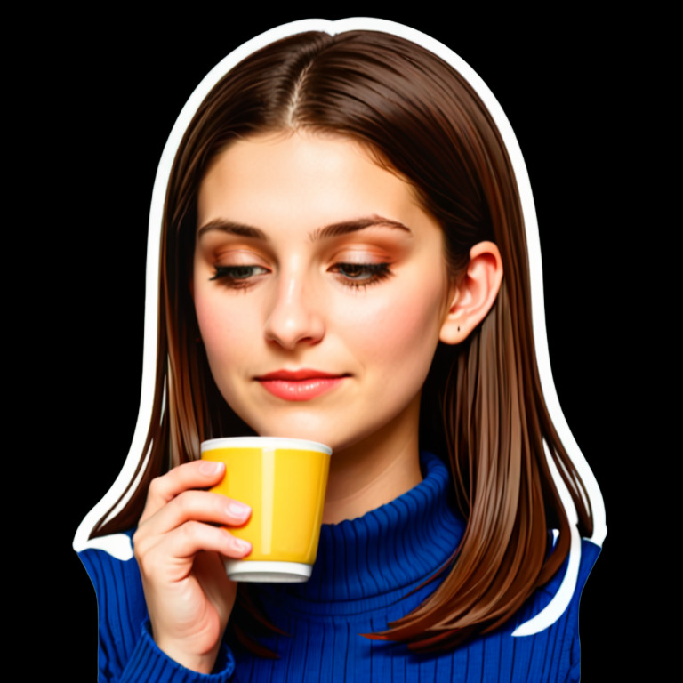 Morning Coffee - Activity sticker for WhatsApp and Telegram