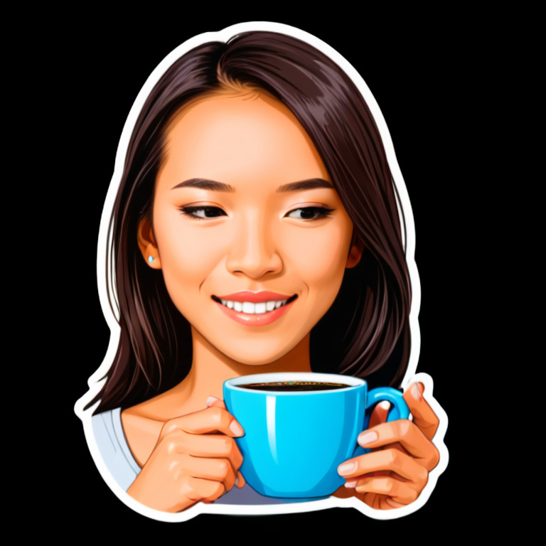 Morning Coffee - Activity sticker for WhatsApp and Telegram