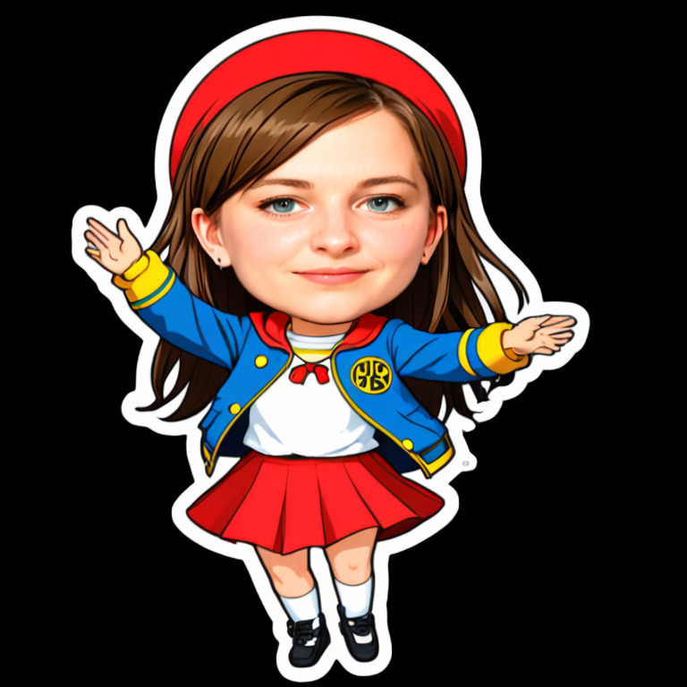 Dancing Freely - Activity sticker for WhatsApp and Telegram