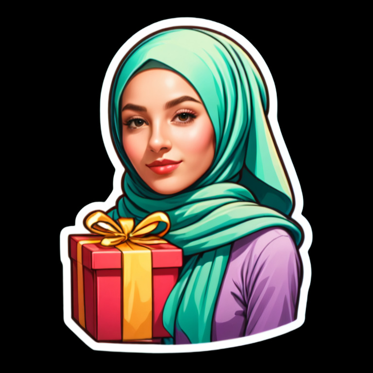 Heartfelt Gift - People sticker for WhatsApp and Telegram