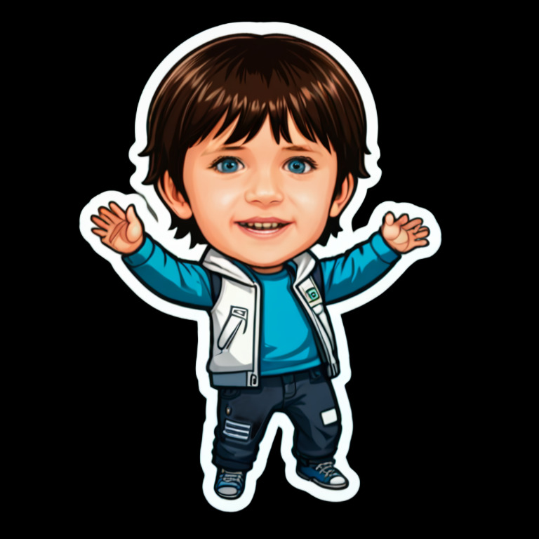 Dancing Freely - Activity sticker for WhatsApp and Telegram