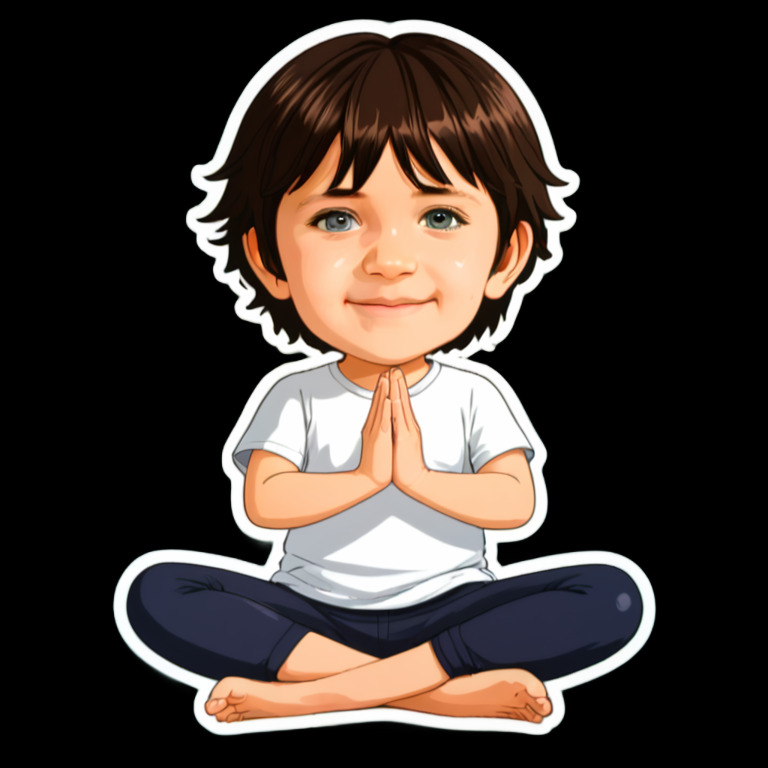 Yoga Stretching - Activity sticker for WhatsApp and Telegram