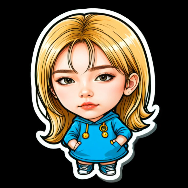 Drawing on Tablet - Activity sticker for WhatsApp and Telegram