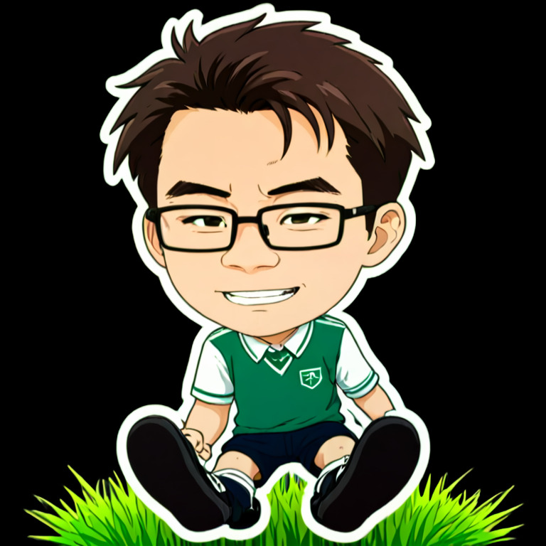 Tying football shoes - Activity sticker for WhatsApp and Telegram