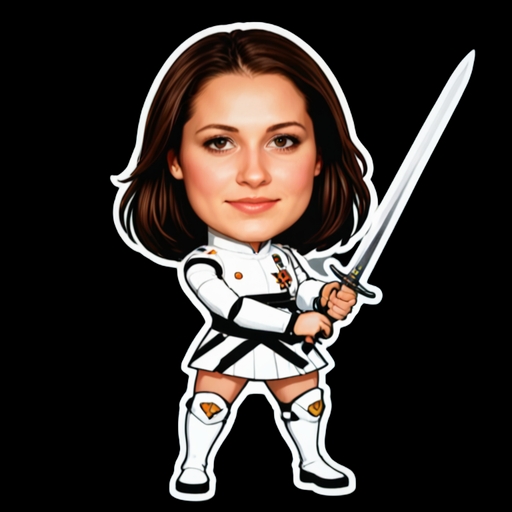 Fencing Duel - Activity sticker for WhatsApp and Telegram