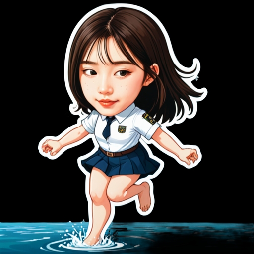 Synchronized Swim - Activity sticker for WhatsApp and Telegram