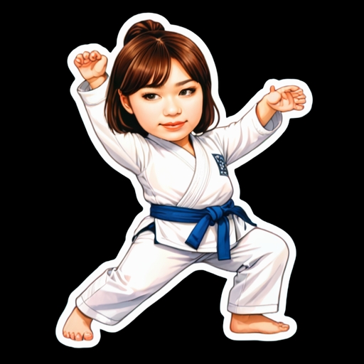 Judo Throw - Activity sticker for WhatsApp and Telegram