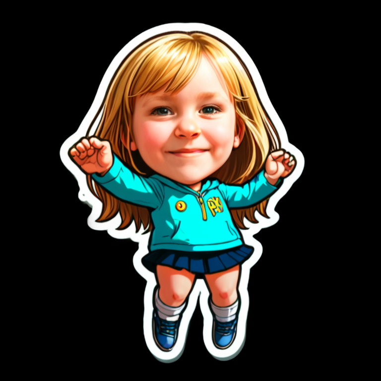 Dancing Freely - Activity sticker for WhatsApp and Telegram