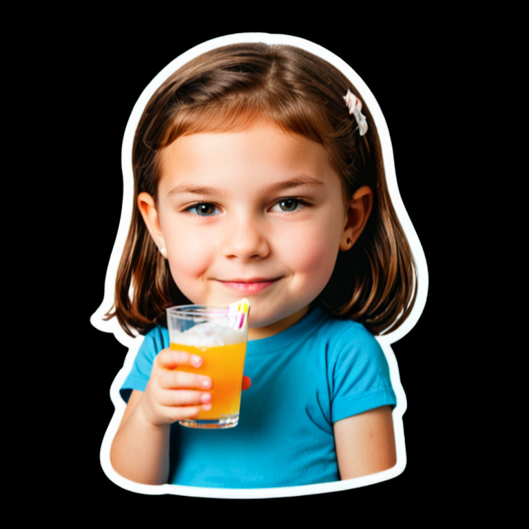 Spilled drink sadness - Activity sticker for WhatsApp and Telegram