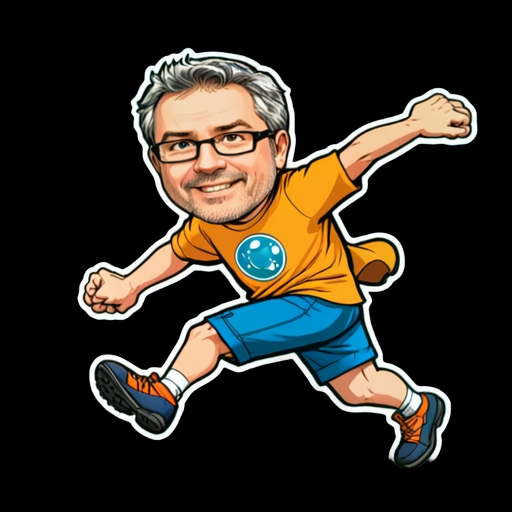 Create Frisbee Catch sticker with code SSNH Frisbee Catch - Activity sticker for WhatsApp and Telegram