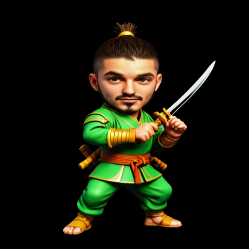 Kendo Strike - Activity sticker for WhatsApp and Telegram