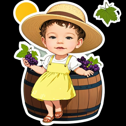 Vineyard Visit - Travel and Place sticker for WhatsApp and Telegram