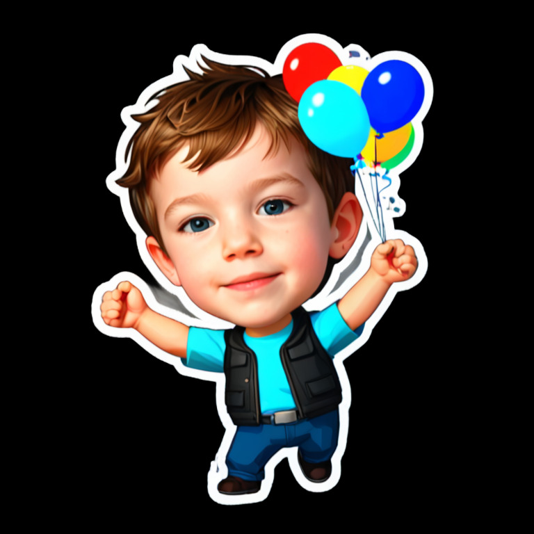Excited Celebration - Smiley sticker for WhatsApp and Telegram