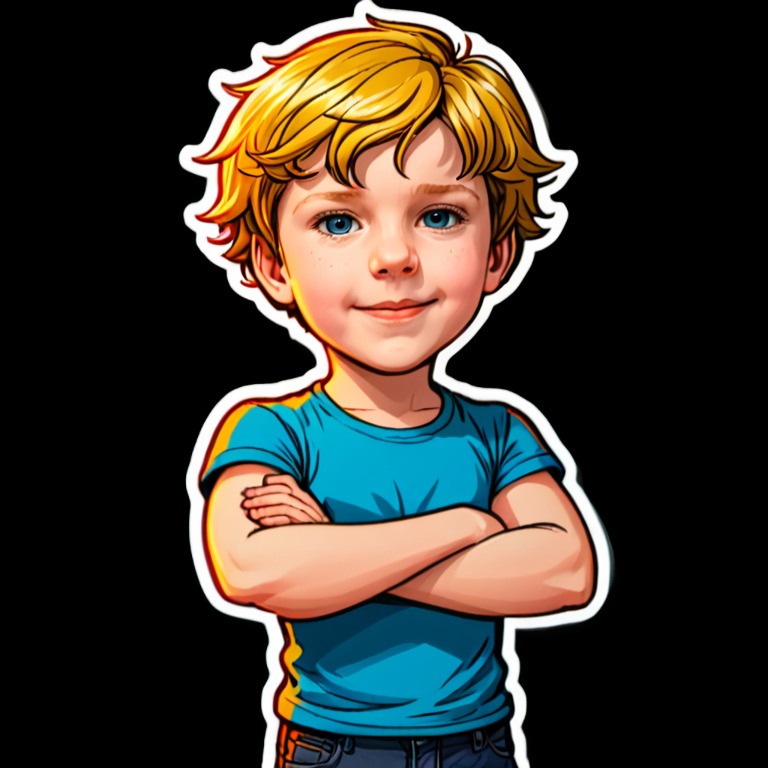 Dramatic Refusal - Smiley sticker for WhatsApp and Telegram
