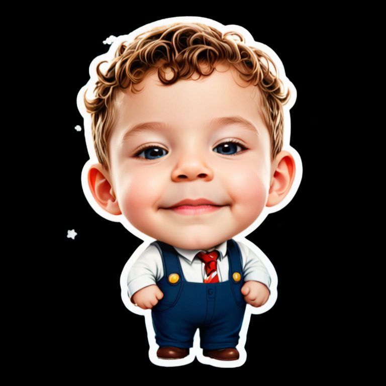 Radiant Happiness - Smiley sticker for WhatsApp and Telegram