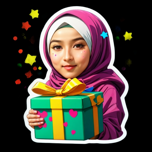 Gift Surprise - People sticker for WhatsApp and Telegram
