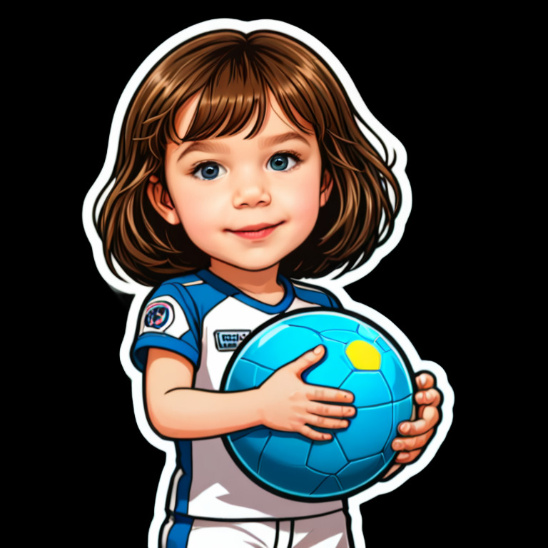 Taking a penalty kick - Activity sticker for WhatsApp and Telegram