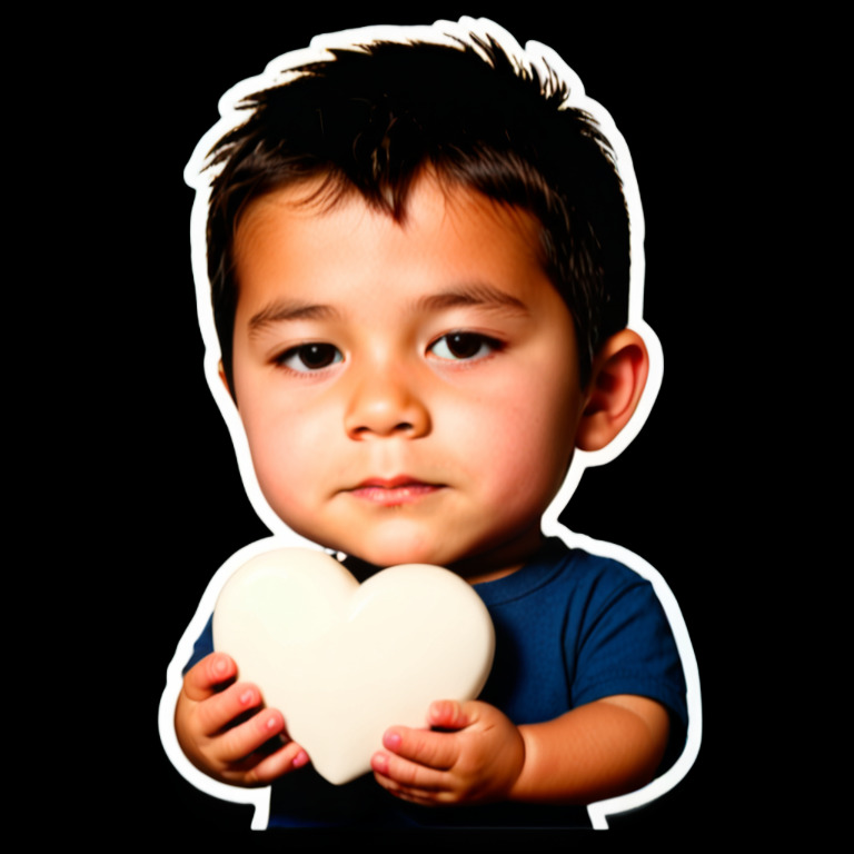 Longing Gaze - People sticker for WhatsApp and Telegram