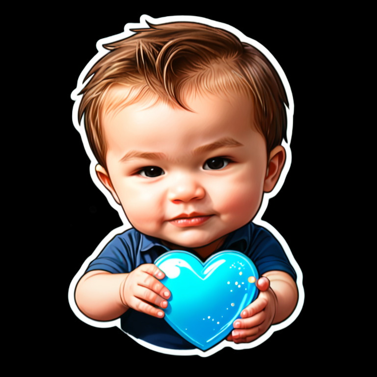 Cheek Kiss - People sticker for WhatsApp and Telegram