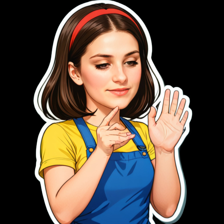 Mom is cooking - Activity sticker for WhatsApp and Telegram