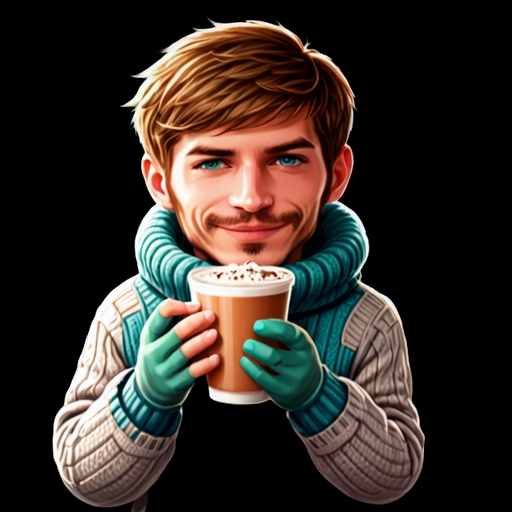 Snowy Cabin Chill - Travel and Place sticker for WhatsApp and Telegram
