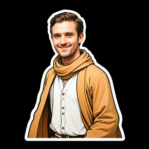 Desert Camel Ride - Travel and Place sticker for WhatsApp and Telegram