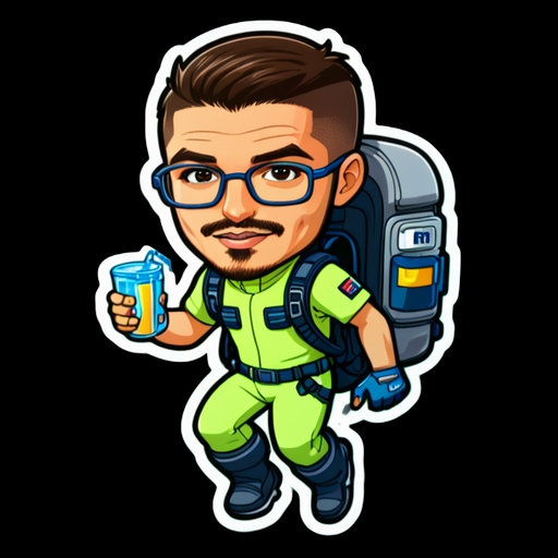 Mountain Biking - Activity sticker for WhatsApp and Telegram