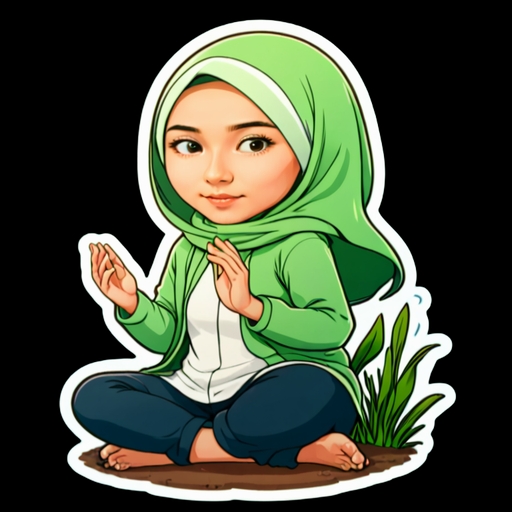 Bamboo Forest - Travel and Place sticker for WhatsApp and Telegram