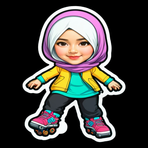 Inline Skating - Activity sticker for WhatsApp and Telegram