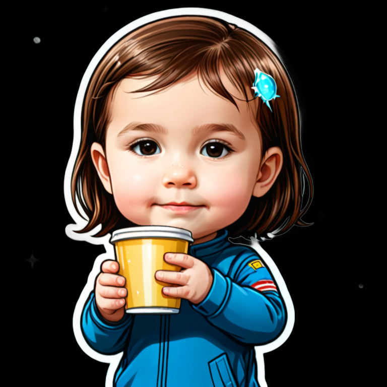 Fancy coffee flex - Activity sticker for WhatsApp and Telegram