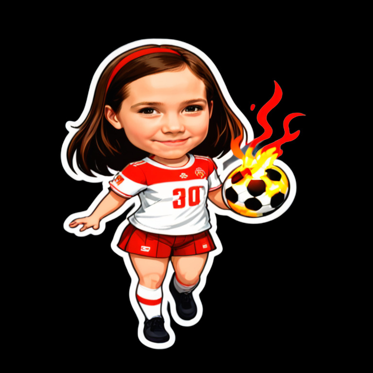 Lighting flares - Activity sticker for WhatsApp and Telegram