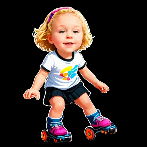 Inline Skating - Activity sticker for WhatsApp and Telegram