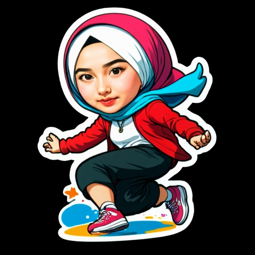 Skateboarding Trick - Activity sticker for WhatsApp and Telegram