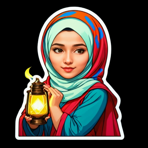 Festive Lighting - Activity sticker for WhatsApp and Telegram