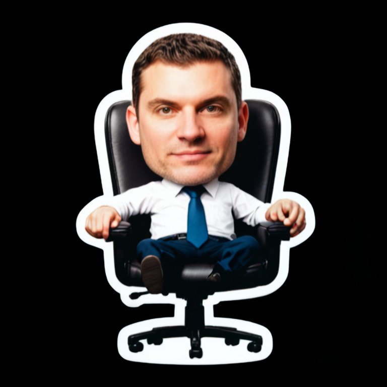 Desk Yoga - Activity sticker for WhatsApp and Telegram