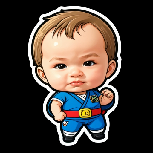 Sumo Charge - Activity sticker for WhatsApp and Telegram