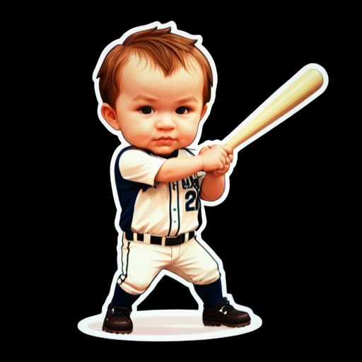 Baseball Swing - Activity sticker for WhatsApp and Telegram