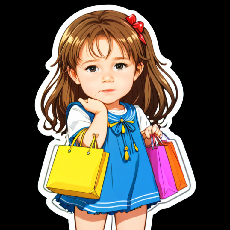 Shopping Spree - Activity sticker for WhatsApp and Telegram