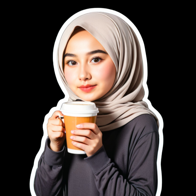 Morning Coffee - Activity sticker for WhatsApp and Telegram