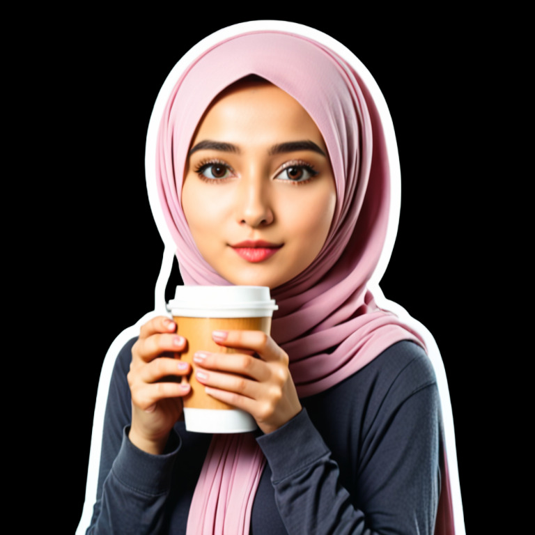 Morning Coffee - Activity sticker for WhatsApp and Telegram