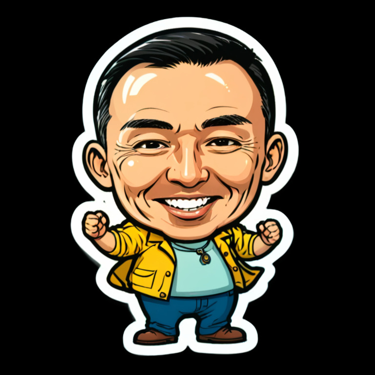 Laughing hard - Activity sticker for WhatsApp and Telegram