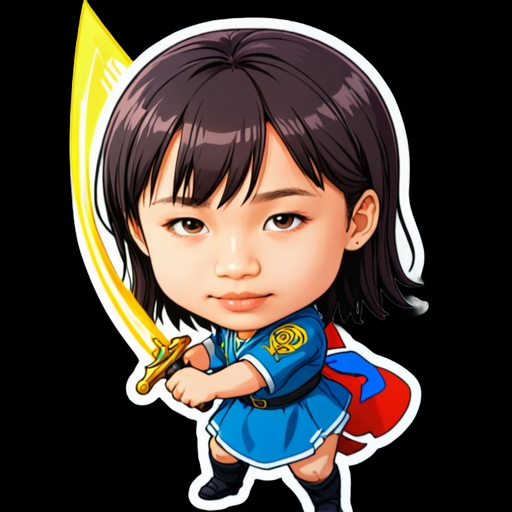 Fencing Lunge - Activity sticker for WhatsApp and Telegram