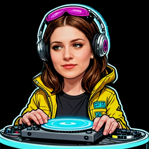 Electronic Beat - Travel and Place sticker for WhatsApp and Telegram